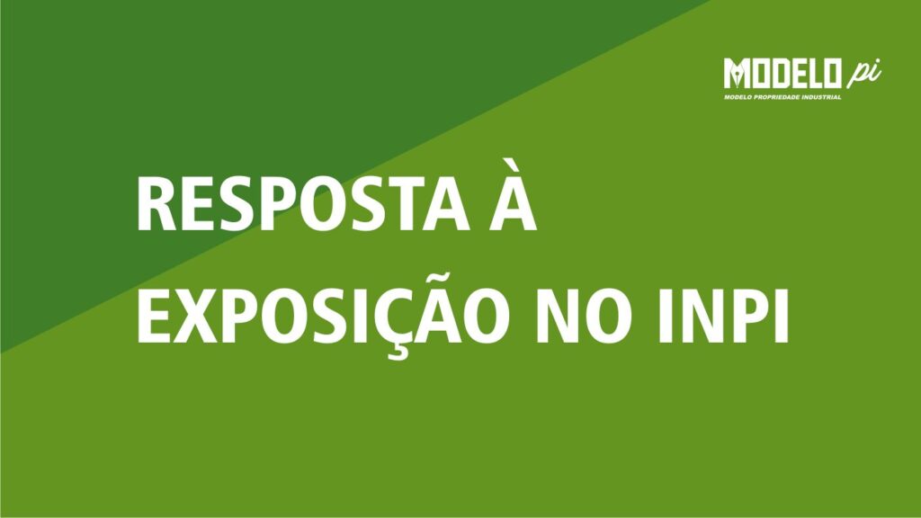 Resposta à Exposição da Marca no INPI